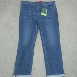 LL Bean Womens Performance Stretch Jeans 14 Reg